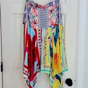 FARM Rio Azalea Mix MIDI Skirt